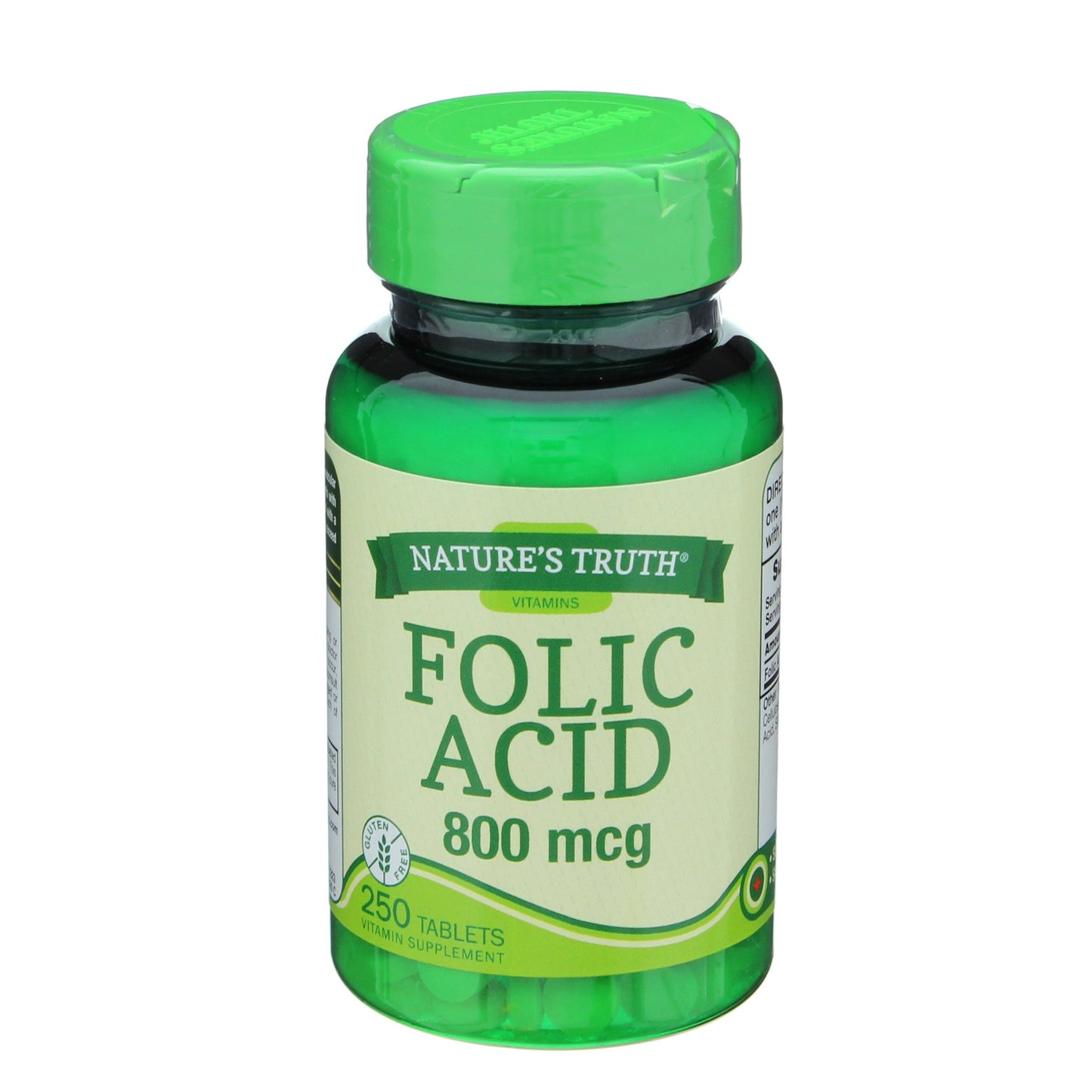 Natures Truth Folic Acid 800mcg 250.0ea