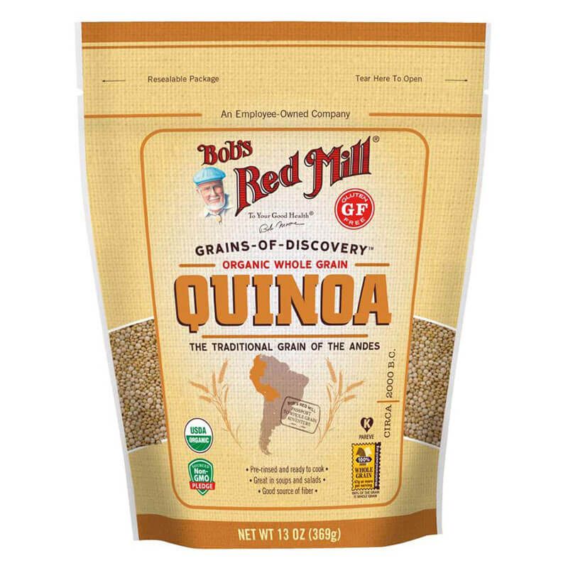Bobs Red Mill Organic White Quinoa 13 oz