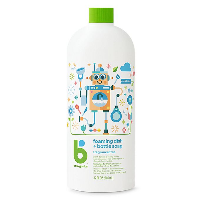 Fragrance Free Foaming Dish Baby ganics 32oz