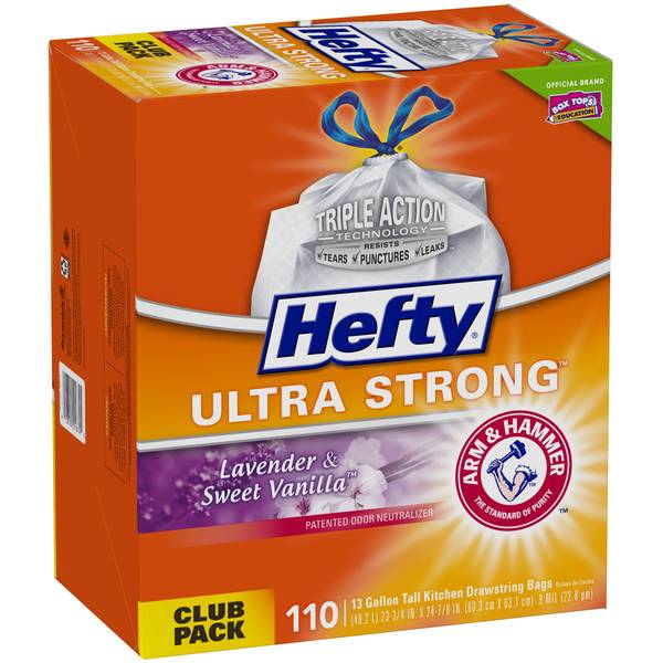 Hefty Ultra Strong Trash Bag 13 Gallon