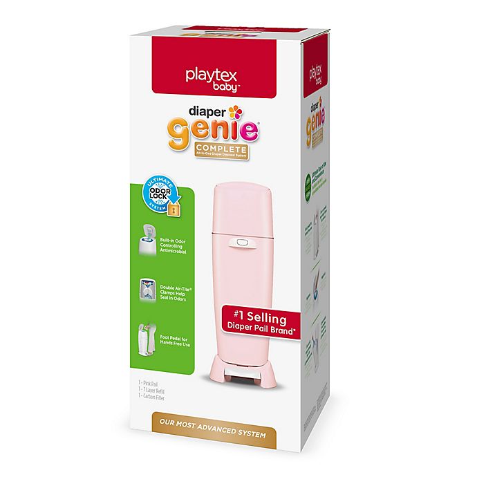 Playtex Diaper Genie Complete Diaper Pail in Pink