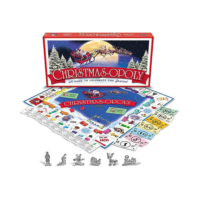 Christmas Opoly Board Game