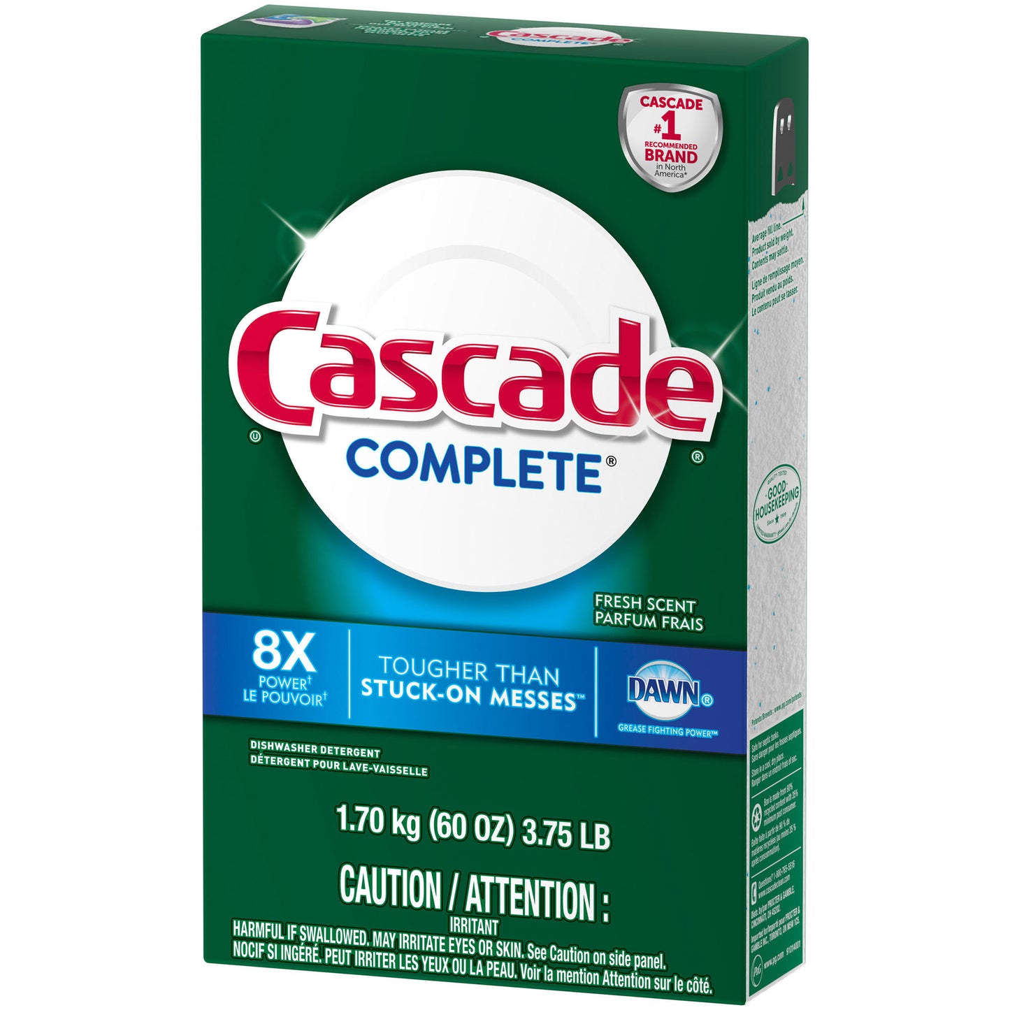 Powder Cascade Dishwasher Detergent Complete 60oz