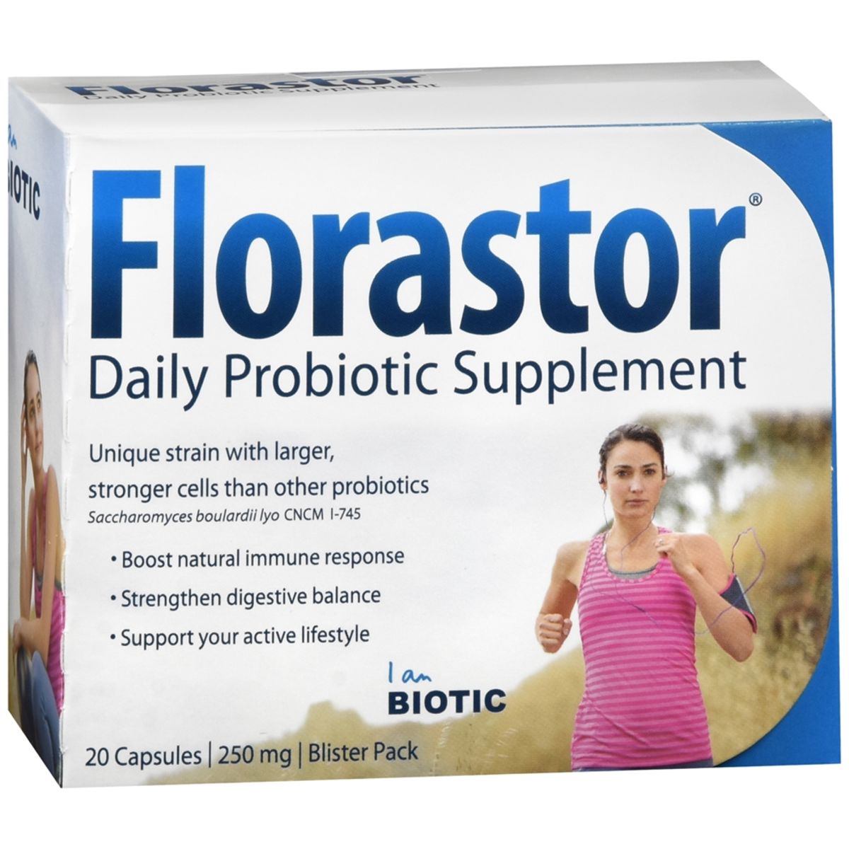 Florastor Daily Probiotic Supplement Capsules 20.0ea