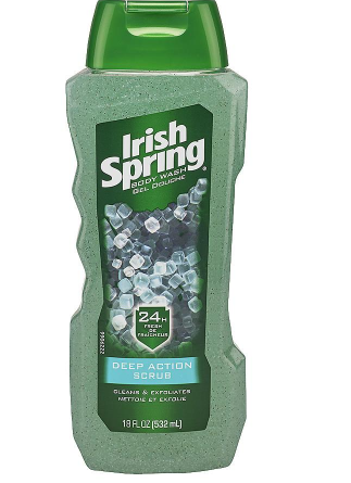 Irish Spring Body Wash Deep Action Scrub18.0oz - Mega Shopper Worldwide