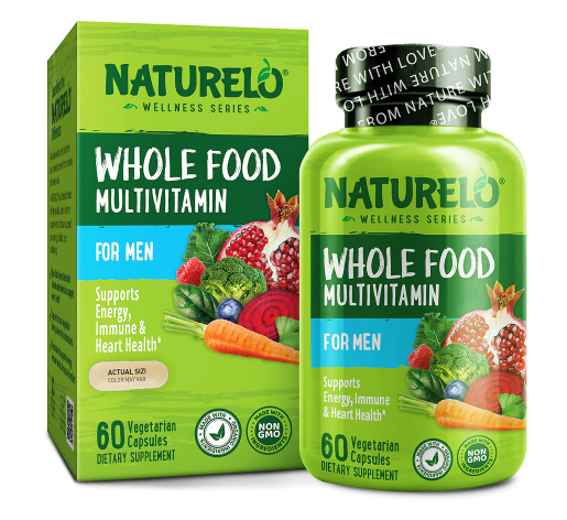 Naturelo Whole Food Multivitamin For Men 60.0ea