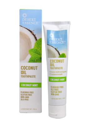 Desert Essence Coconut Oil Toothpaste 6.25 oz