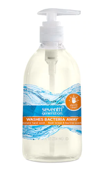 Seventh Generation Natural Hand Wash Fresh Lemon and Tea Tree 12 fl oz