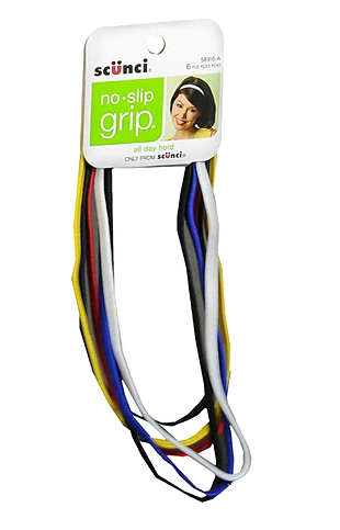 Scunci No Slip Grip Headbands 6.0ea