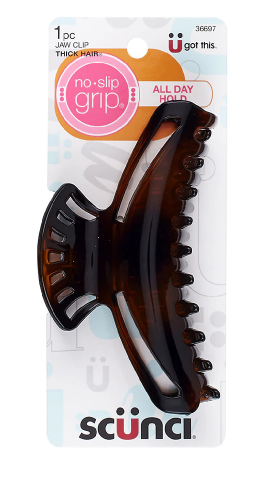 Scunci No Slip Grip Claw Clip 1.0ea 2pack