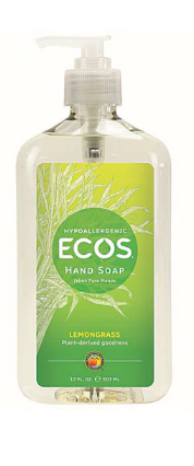 Earth Friendly ECOS Hand Soap Lemongrass 17floz