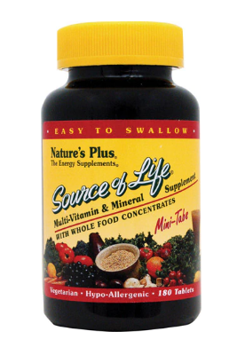 Natures Plus Source of Life Multi Vitamin and Mineral Supplement