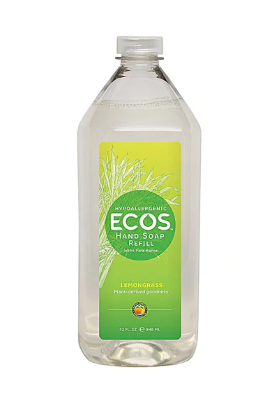 Hand Soap Refill Lemongrass Earth Friendly 32oz