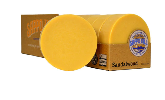 Sappo Hill Glycerine Cream Soap Sandalwood 1 Bar