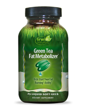 Irwin Naturals Green Tea Fat Metabolizer 75 Liquid Softgels
