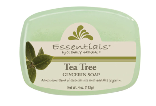 Clearly Natural Glycerine Bar Soap Tea Tree 4oz