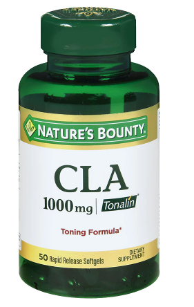 Natures Bounty CLA Conjugated Linoleic Acid 1000 mg 50 Softgels