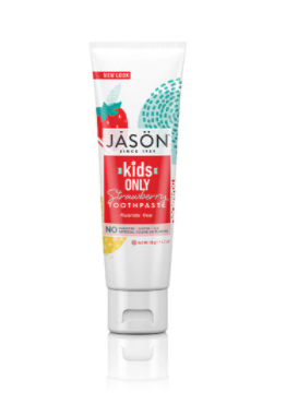 Jason Kids Only Toothpaste Strawberry 4.2 oz 2 Pack
