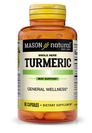 Mason Natural Turmeric Capsules 60.0ea