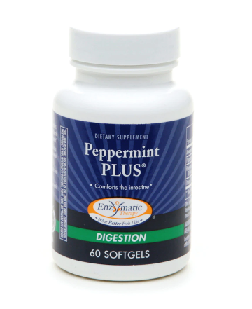 Enzymatic Therapy Peppermint Plus 60 Softgels