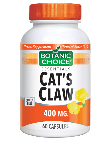 Botanic Choice Cat's Claw 400 mg Herbal Supplement Capsules 60.0ea