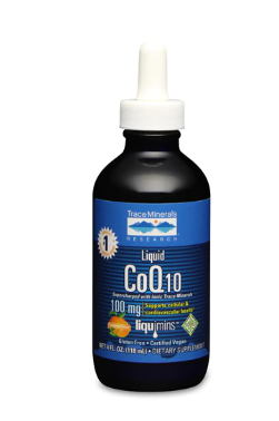 Trace Minerals Research Liquid CoQ10 Tangerine 4oz