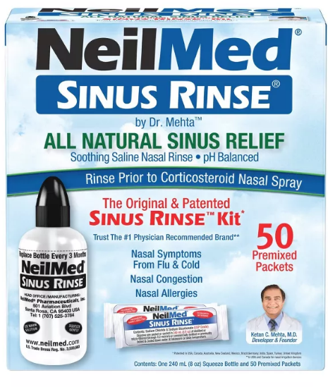NeilMed Sinus Rinse Kit 10ea