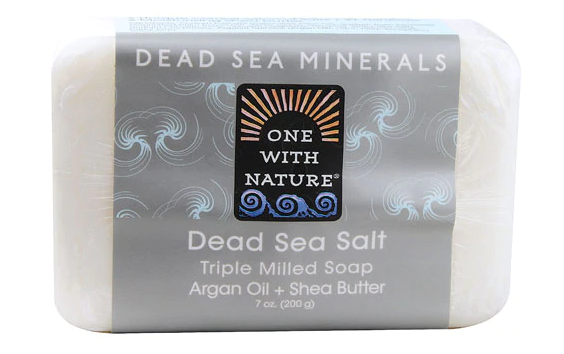 One With Nature Dead Sea Minerals Soap Dead Sea Salt 7 oz