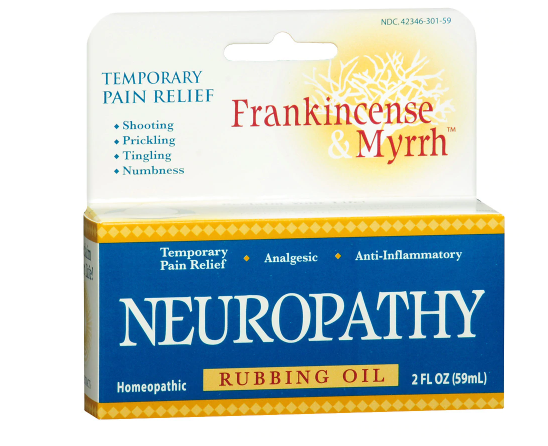 Frankincense and Myrrh Neuropathy Rub 2.0oz