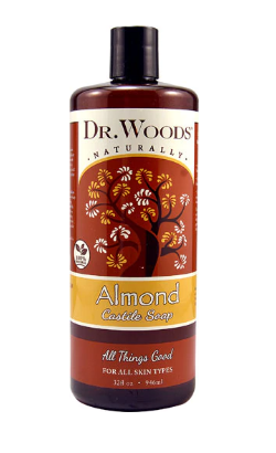 Dr. Woods Naturally Castile Soap Almond 32 fl oz