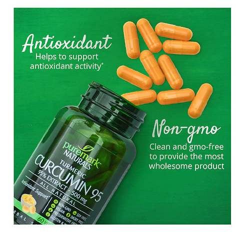 Puremark Naturals Curcumin 95 60 Capsules