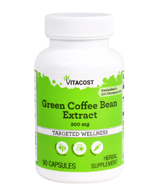 Vitacost Green Coffee Bean Extract 200mg 90Capsules