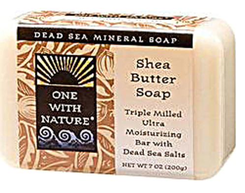 One With Nature Dead Sea Mineral Soap Shea Butter 7 oz