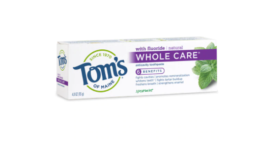 Toms of Maine Whole Care Anticavity Toothpaste , 4oz