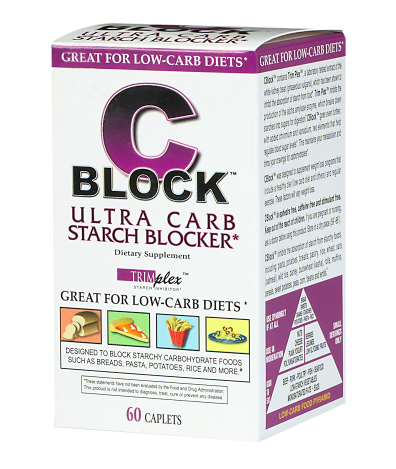 C Block Ultra Carb Starch Blocker Caplets 60.0ea