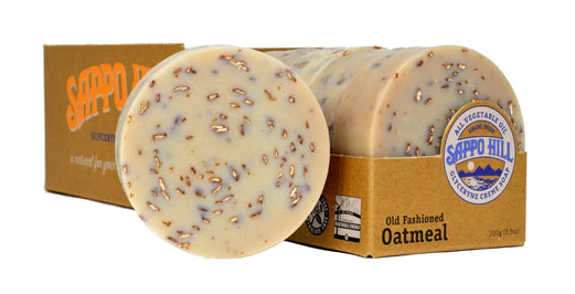 Sappo Hill Glycerine Old Fashioned Oatmeal 1 Bar
