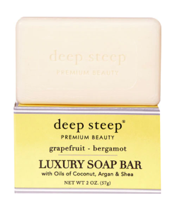 Grape fruit Bergamot Deep Steep Luxury Soap 2oz