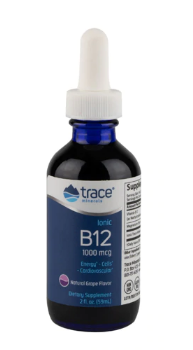 Trace Minerals Research Ionic B12Grape 1000mcg 2oz