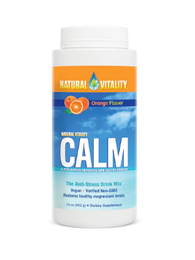Natural Vitality Natural Calm The Anti Stress Diertary Supplement 16 oz