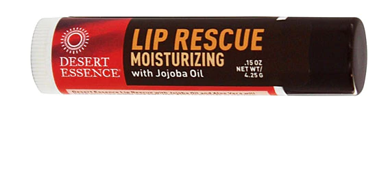 Desert Essence Lip Rescue with Jojoba Oil and Aloe Vera 0.15 oz