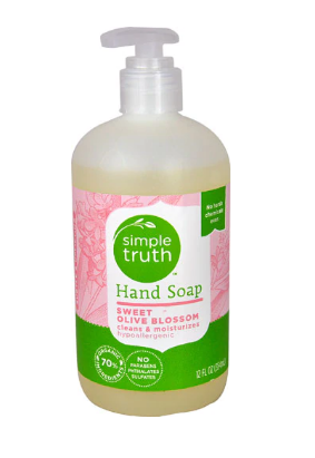 Simple Truth Hand Soap Sweet Olive Blossom 12oz
