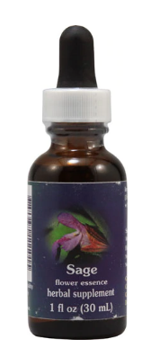 Flower Essence Sage Herbal Supplement 1floz