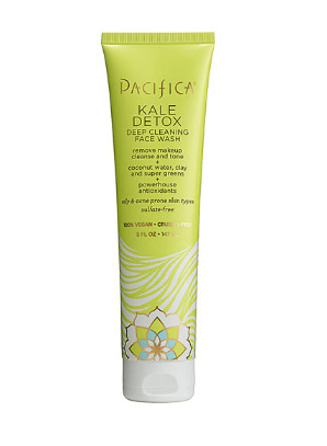 Pacifica Natural Beauty Face Wash Kale Detox Deep Cleaning 5 fl oz