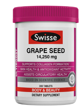 Swisse Ultiboost Grape Seed Body and Beauty 300ct
