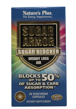 Natures Plus Sugar Armor 60 Vegetarian Capsules