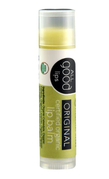 Elemental Herbs All Good Lips Lip Balm Certified Organic Original 2 Pack