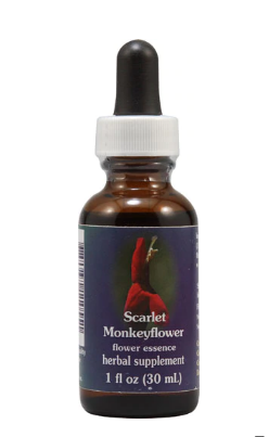 Flower Essence Scarlet Monkeyflower Herbal Supplement 1 fl oz