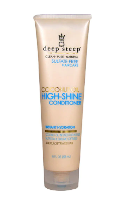 Deep Steep Coconut Oil High Shine Conditioner 10 fl oz