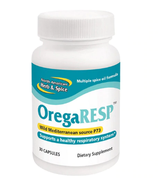 North American Herb and Spice OregaRESP Dietary Supplement 30 Capsules