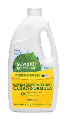 Seventh Generation Automatic Dishwashing Gel Lemon 42 fl oz